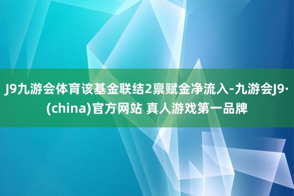 J9九游会体育该基金联结2禀赋金净流入-九游会J9·(china)官方网站 真人游戏第一品牌