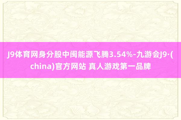 J9体育网身分股中闽能源飞腾3.54%-九游会J9·(china)官方网站 真人游戏第一品牌