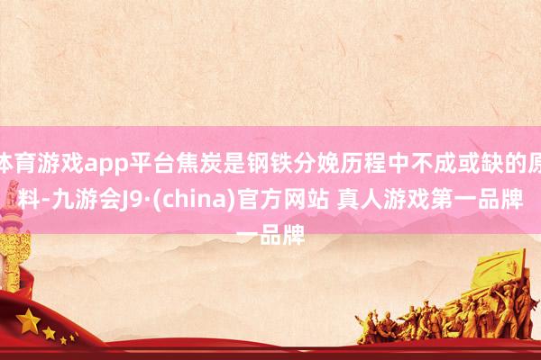 体育游戏app平台焦炭是钢铁分娩历程中不成或缺的原料-九游会J9·(china)官方网站 真人游戏第一品牌
