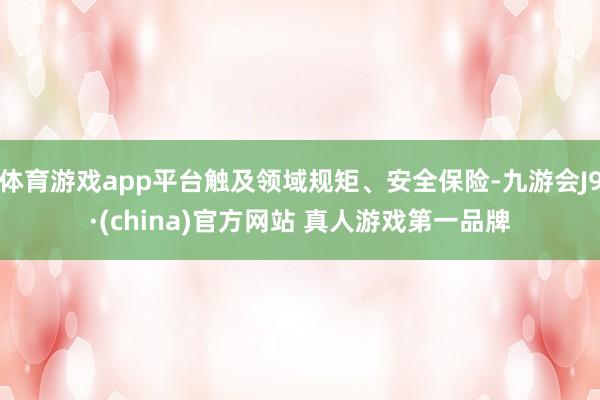体育游戏app平台触及领域规矩、安全保险-九游会J9·(china)官方网站 真人游戏第一品牌