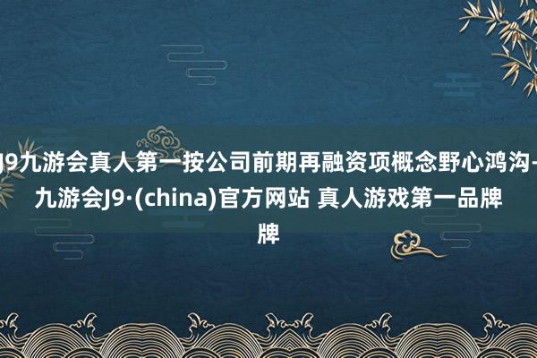 J9九游会真人第一按公司前期再融资项概念野心鸿沟-九游会J9·(china)官方网站 真人游戏第一品牌