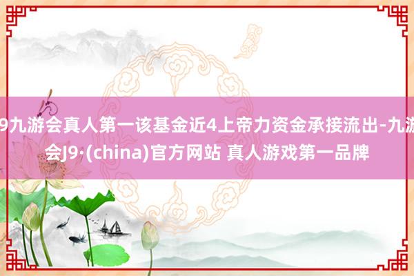 J9九游会真人第一该基金近4上帝力资金承接流出-九游会J9·(china)官方网站 真人游戏第一品牌