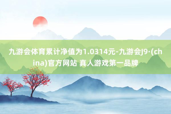 九游会体育累计净值为1.0314元-九游会J9·(china)官方网站 真人游戏第一品牌