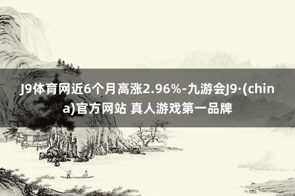 J9体育网近6个月高涨2.96%-九游会J9·(china)官方网站 真人游戏第一品牌